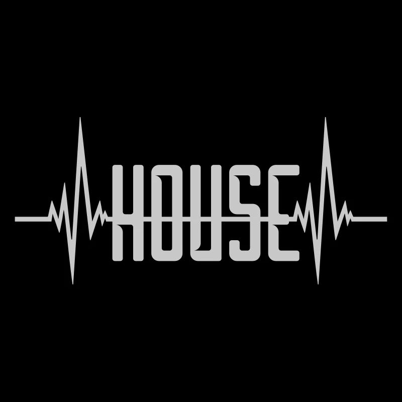 Logo de l’impulsion de fréquence de la maison