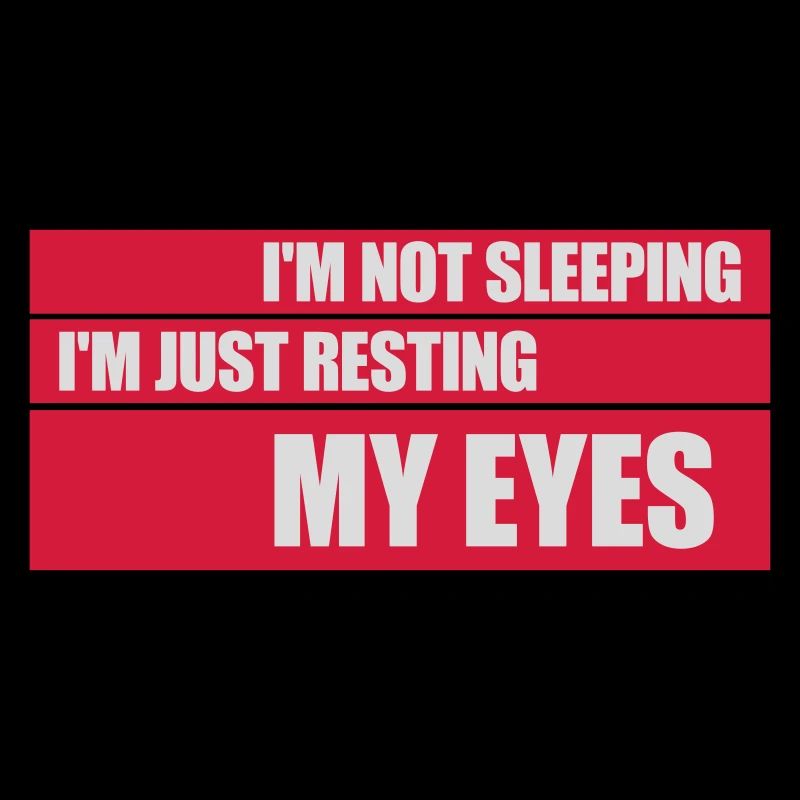 im not sleeping Quote