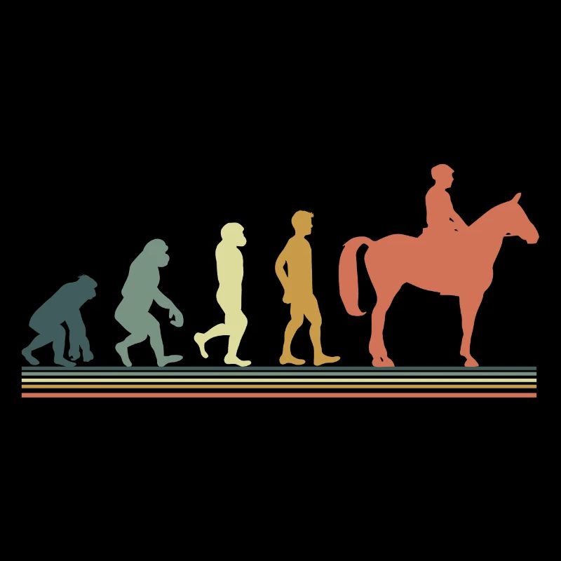 Evolution cheval