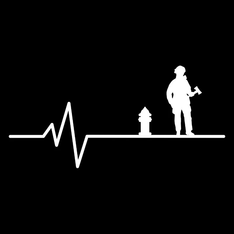 Firefighter Heartbeat Gift Idea