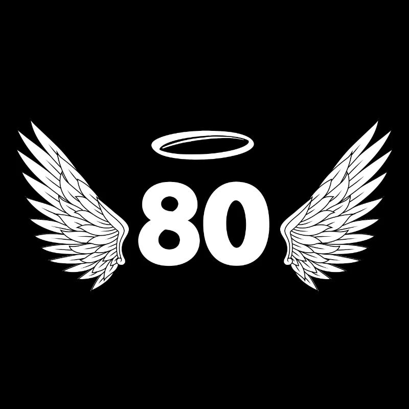 Numéro 80 ange - 80e anniversaire ailes