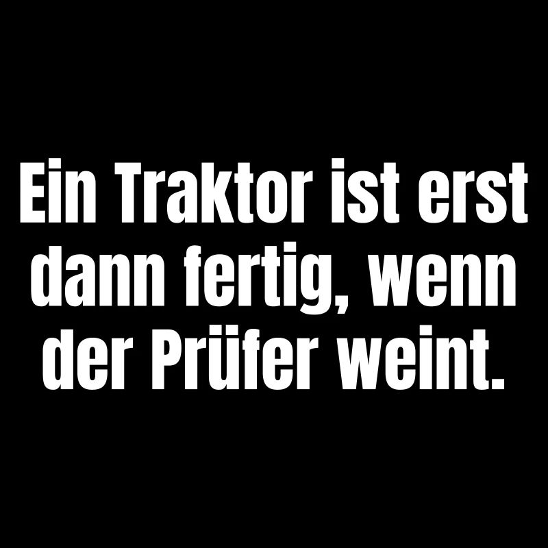 Tractor lasts forever with humor