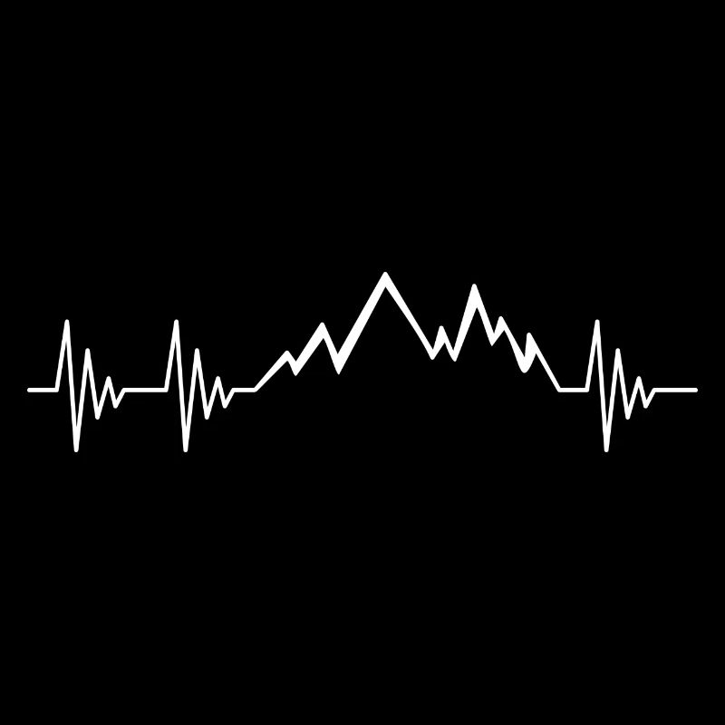 Mountain ECG White