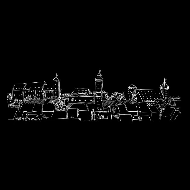 Nürnberg Silouette