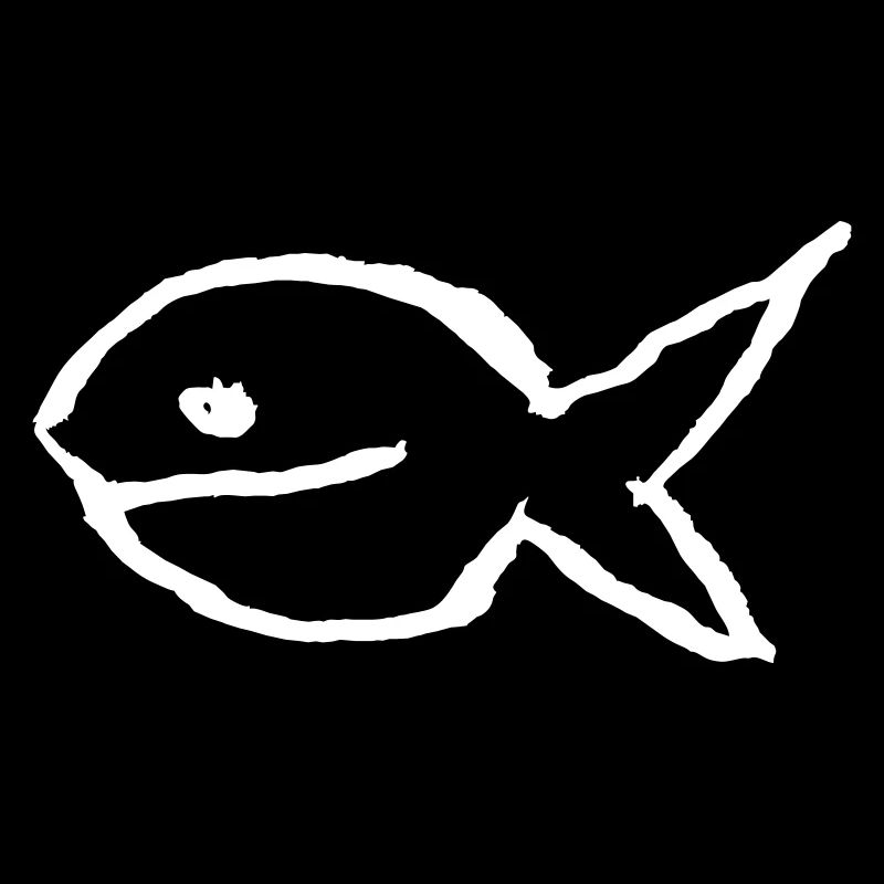 Fish - minimal vector illustration