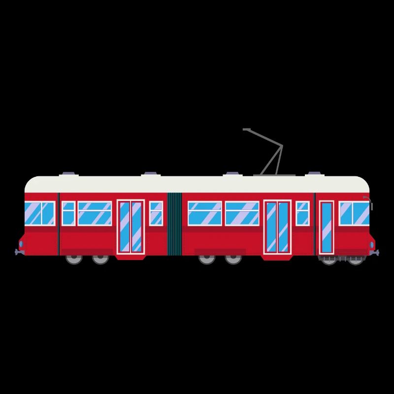 Tram, tramway, train, chemin de fer