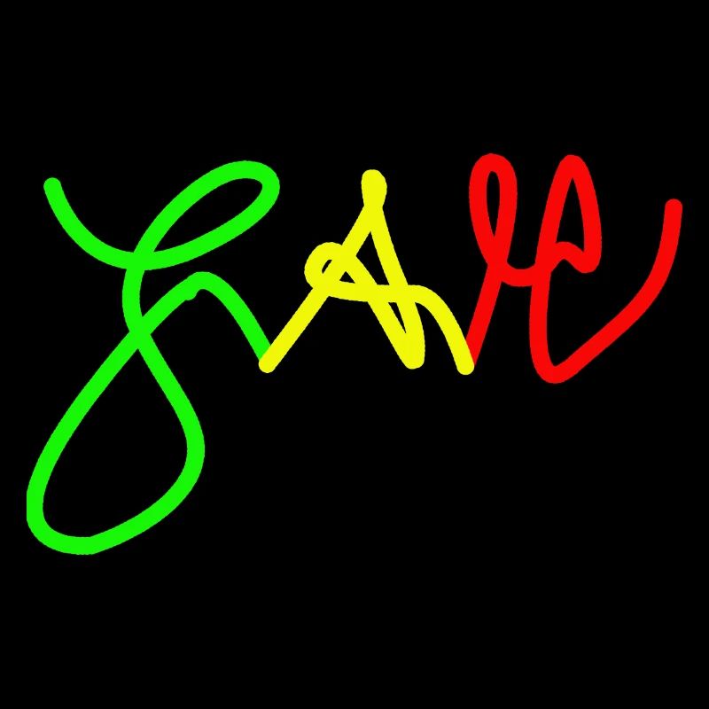 Jah en Trio couleurs Rouge Or Vert