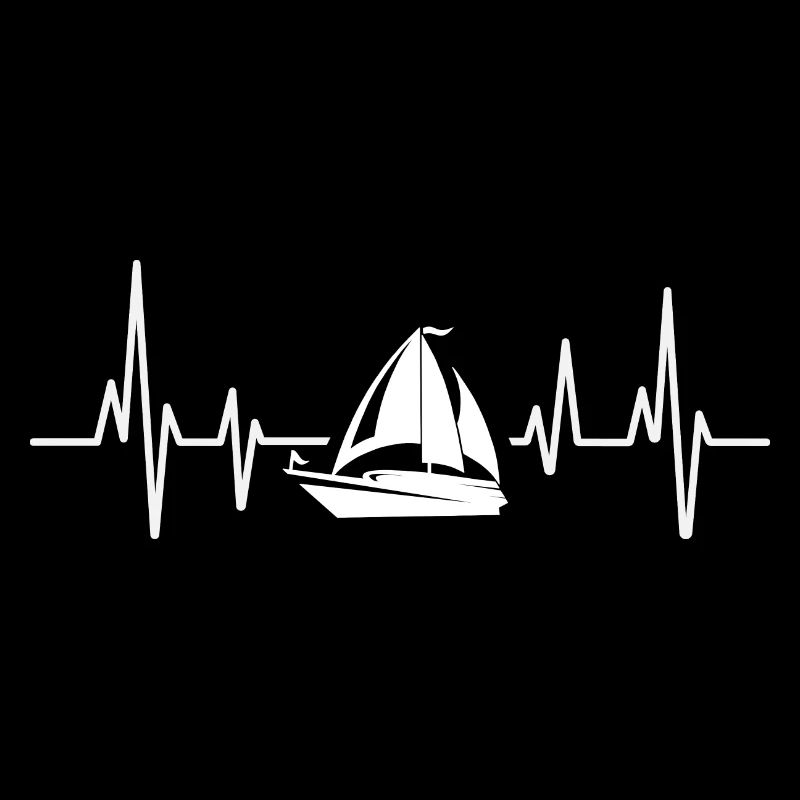 Sailing Sailor Sailboat Heartbeat