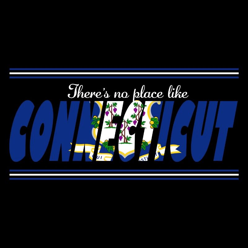 Connecticut Fierté Drapeau Bleu