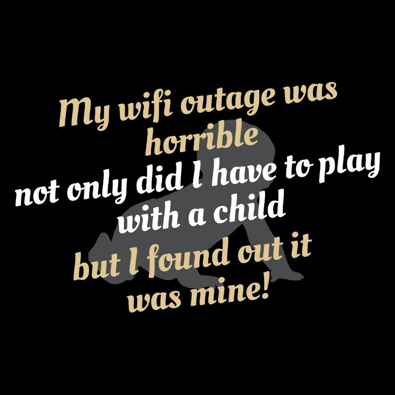 Chute concernant la parentalité liée à une panne de WiFi