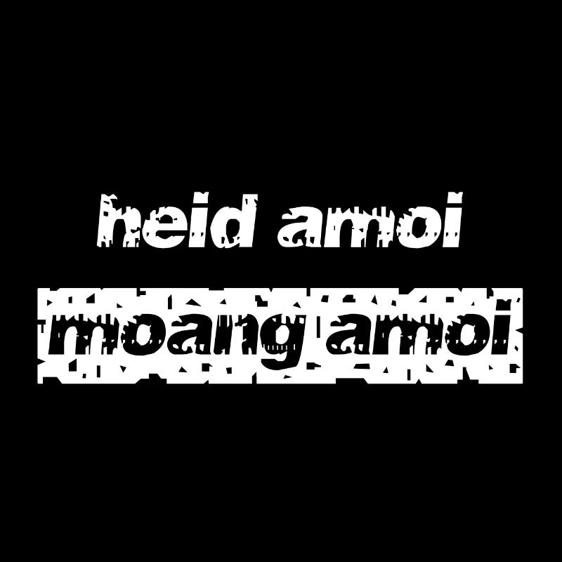 heid amoi moang amoi - heute einmal morgen einmal