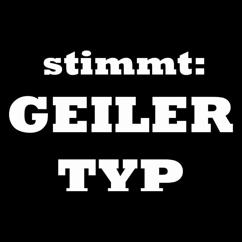 Du hast vollkommen recht: das ist ein geiler Typ
