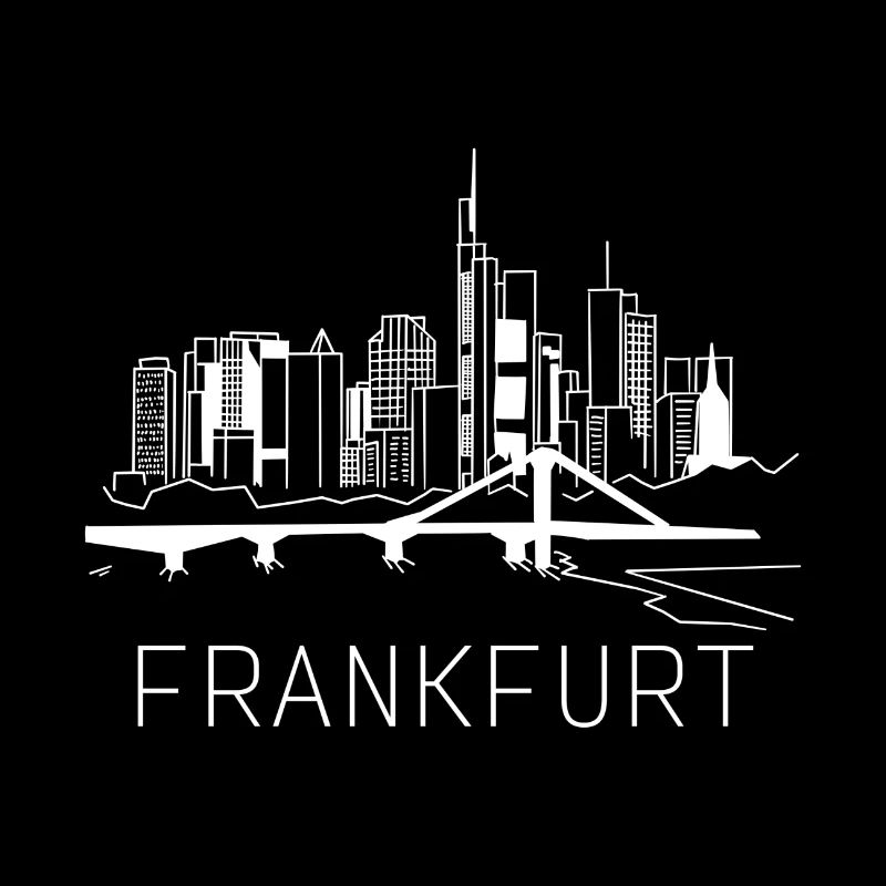 Frankfurt Skyline Design Hessen