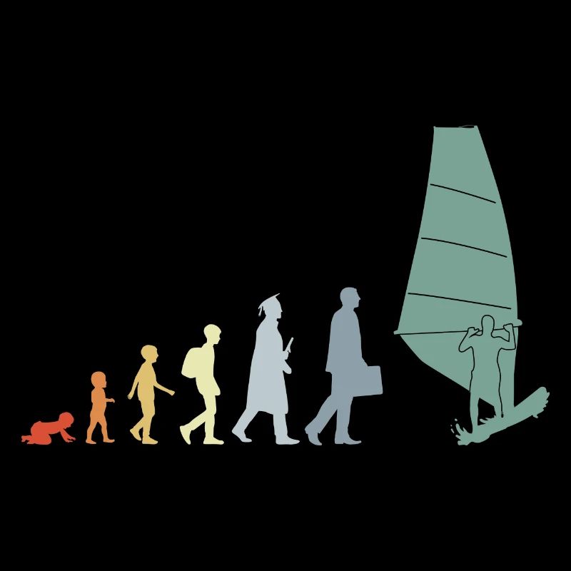 Vintage Windsurfer Evolution