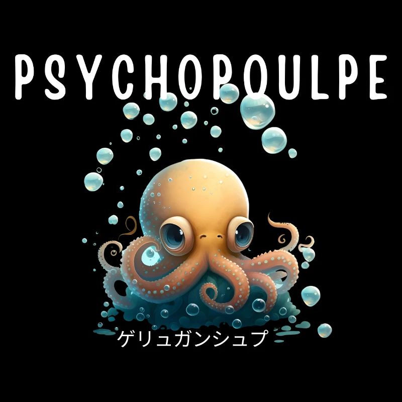 Psychopulp Octopus Underwater