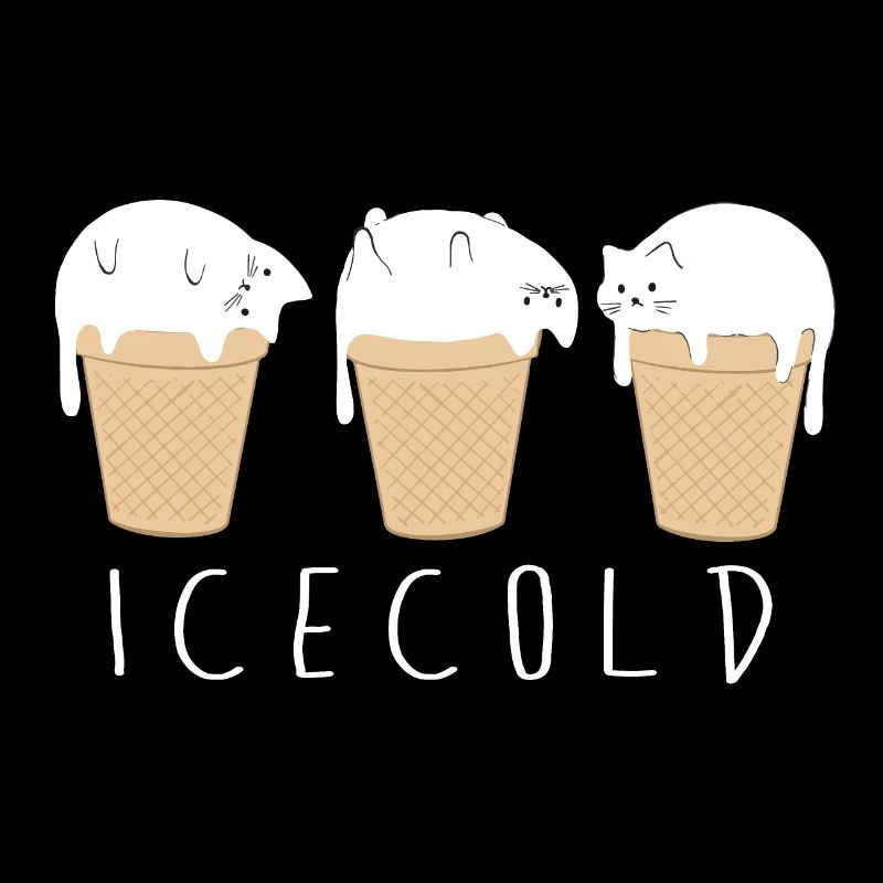 icecold katze lustige katze baby eiscreme