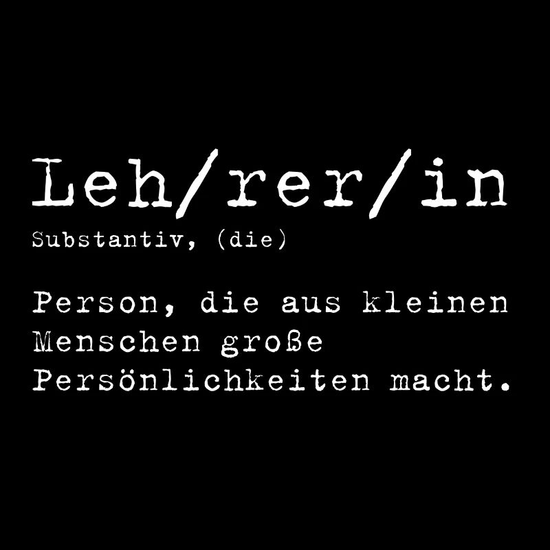 Lehrerin Definition