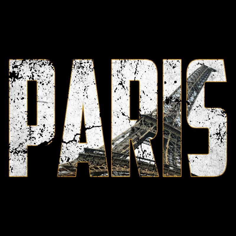 Paris en Lettres avec Tour Eiffel
