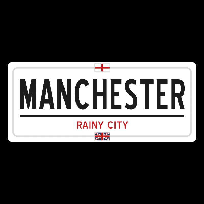 Manchester town sign