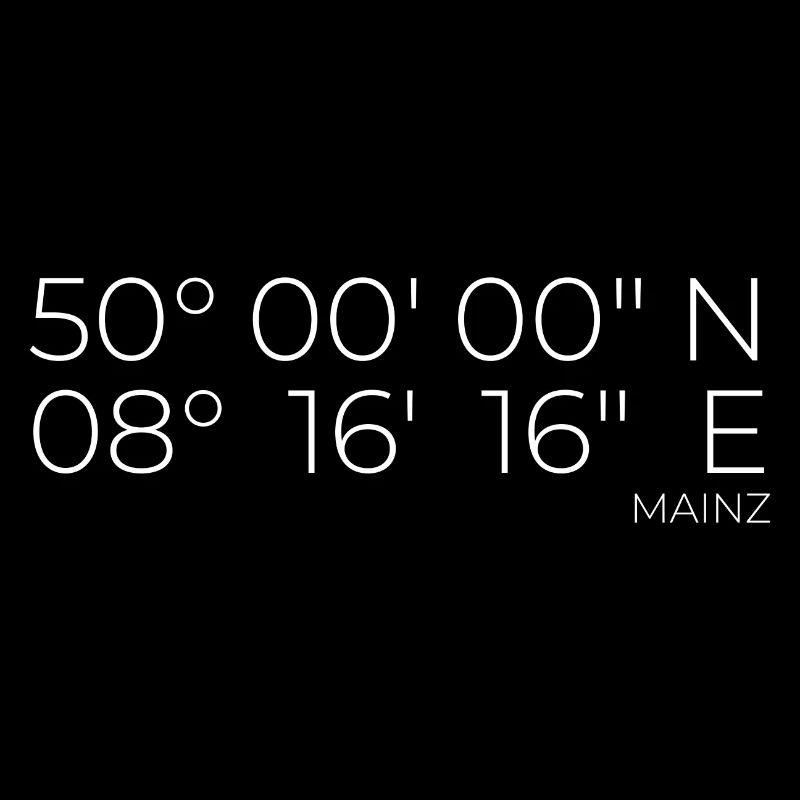 Coordinates Mainz