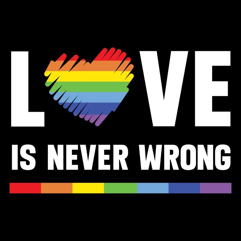 Mois de la fierté LGBT - Love is Never Wrong