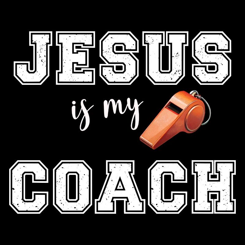 Jesus ist mein Coach Motiv mit Schuhboot