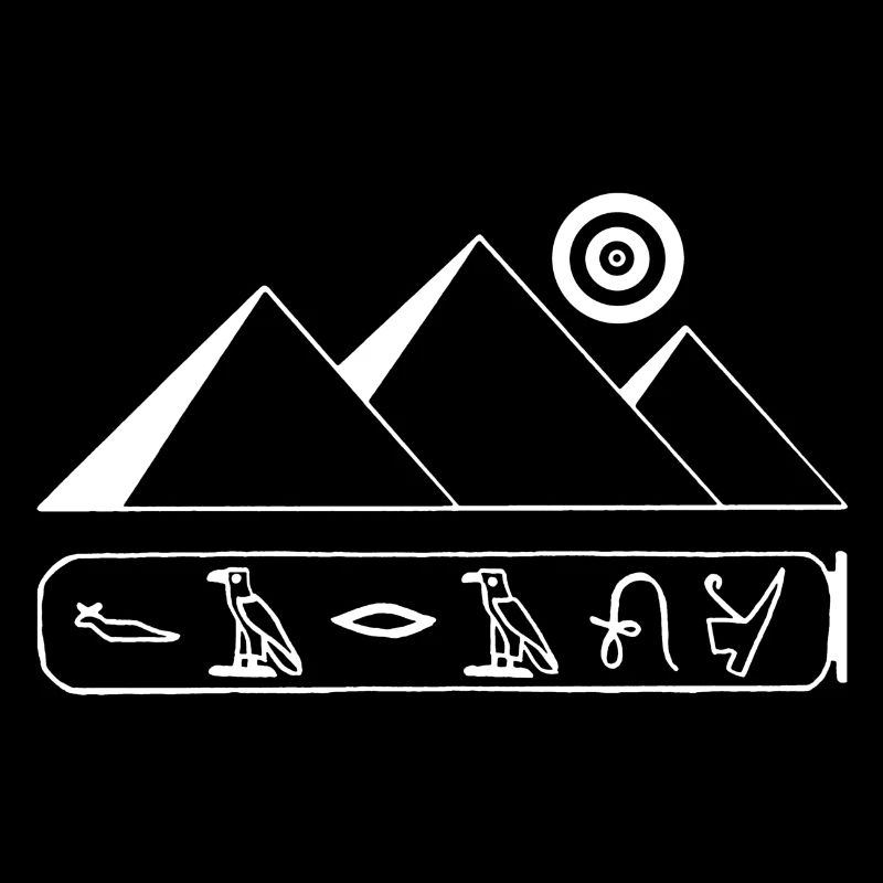 Pyramides et pharaon blanc