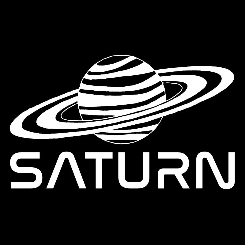 Planète saturne blanche