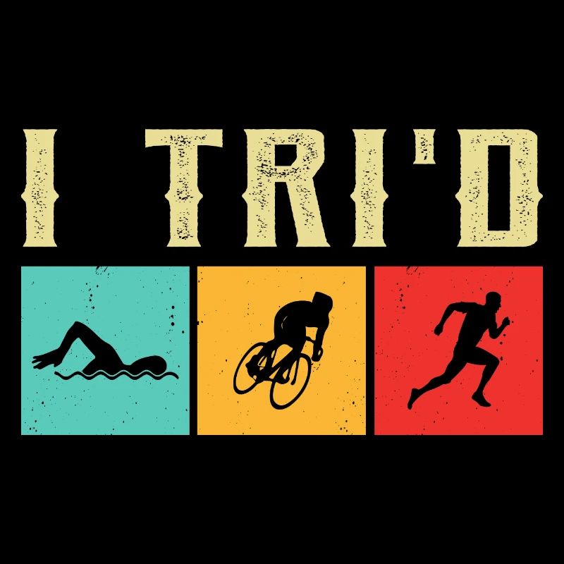 Triathlon suit - triathlete in training