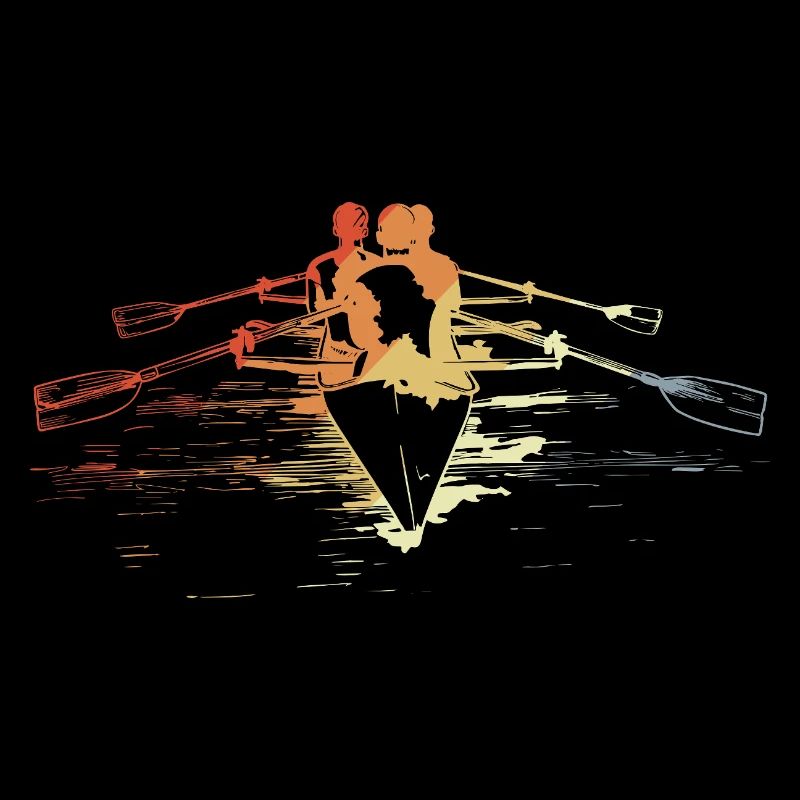 Rowing Team Vintage Look