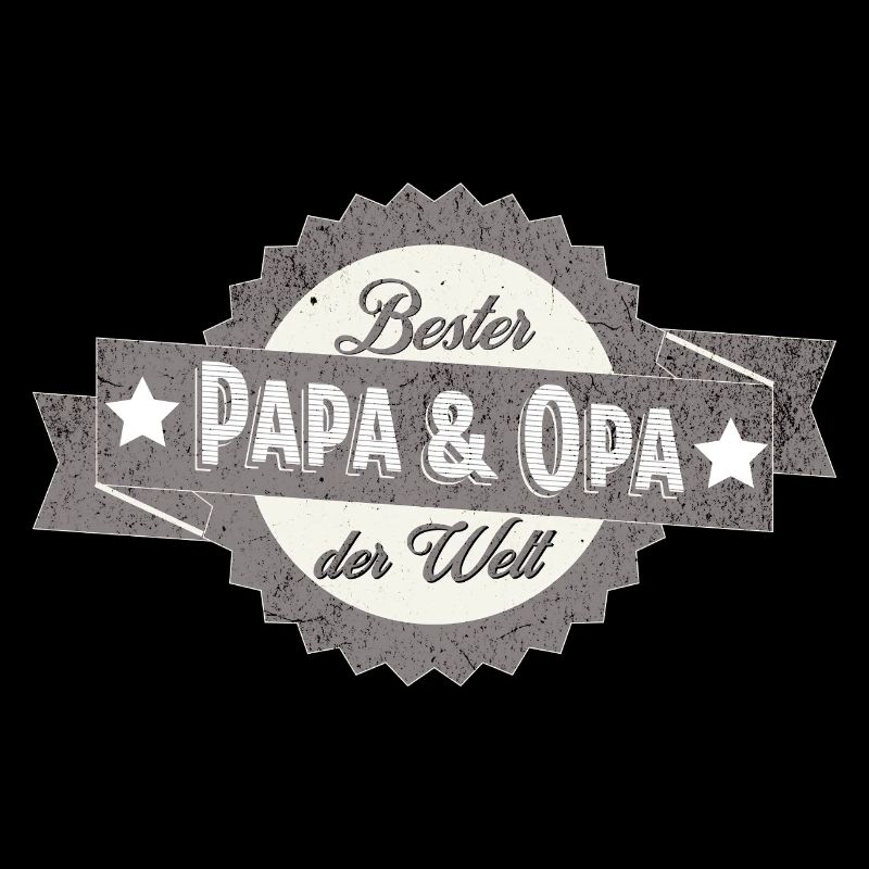 Bester Papa & Opa der Welt Spruch Vatertag