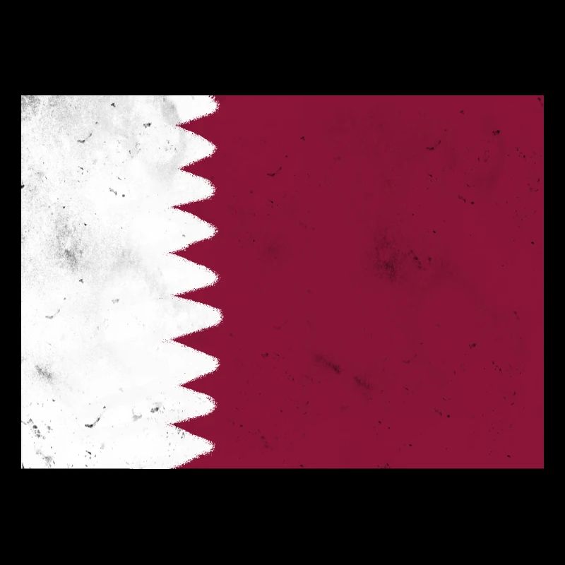 Flagge von Katar