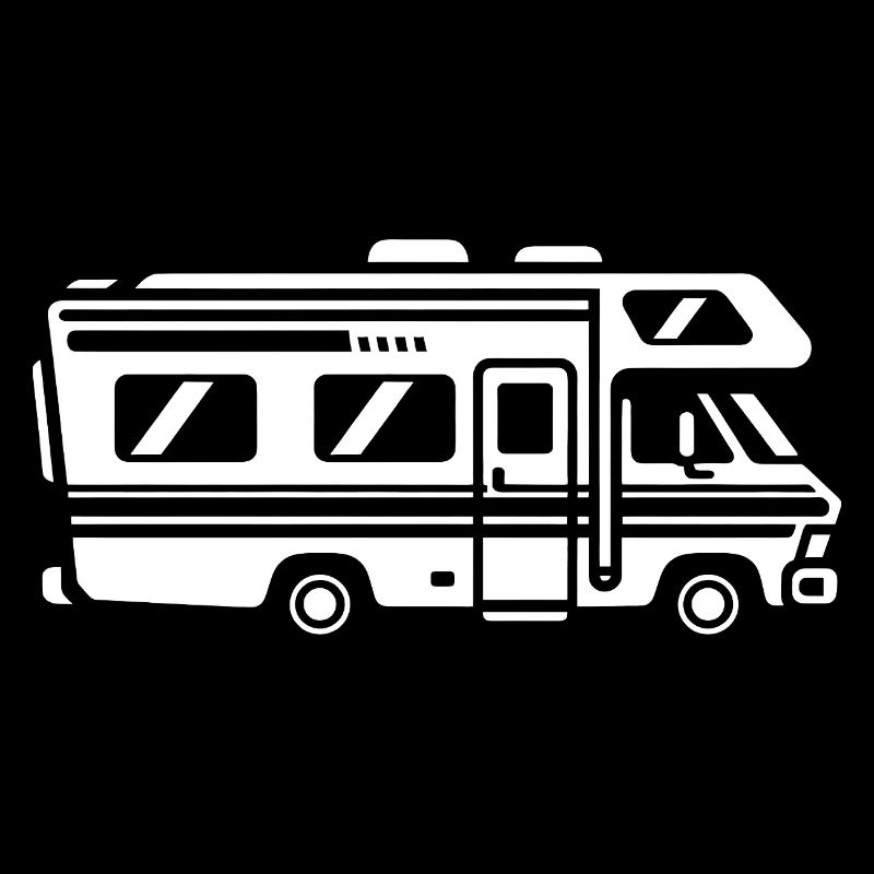 Motorhome Silhouette Camper Travel