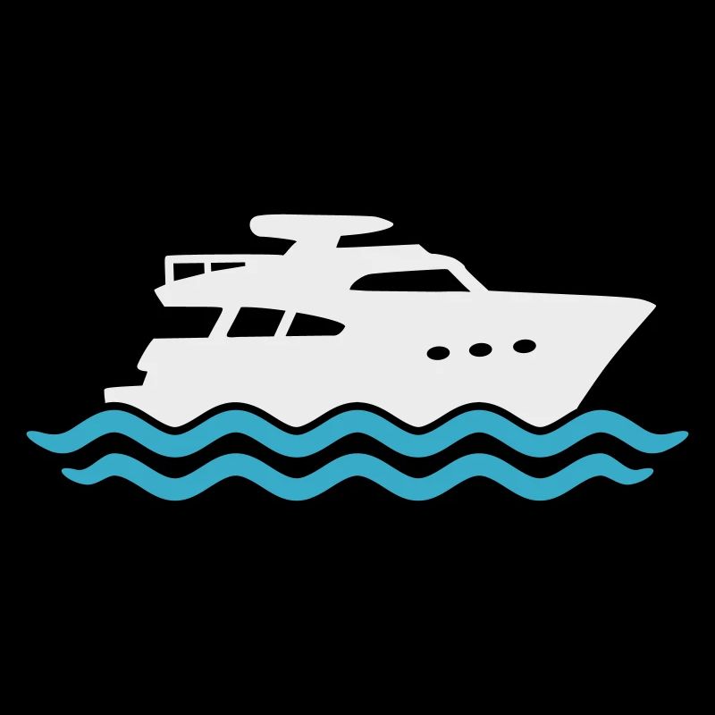 Yacht Silhouette Motorboot