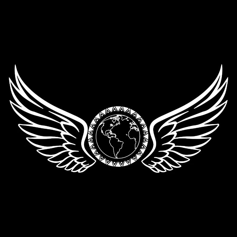 La Terre portée par des ailes