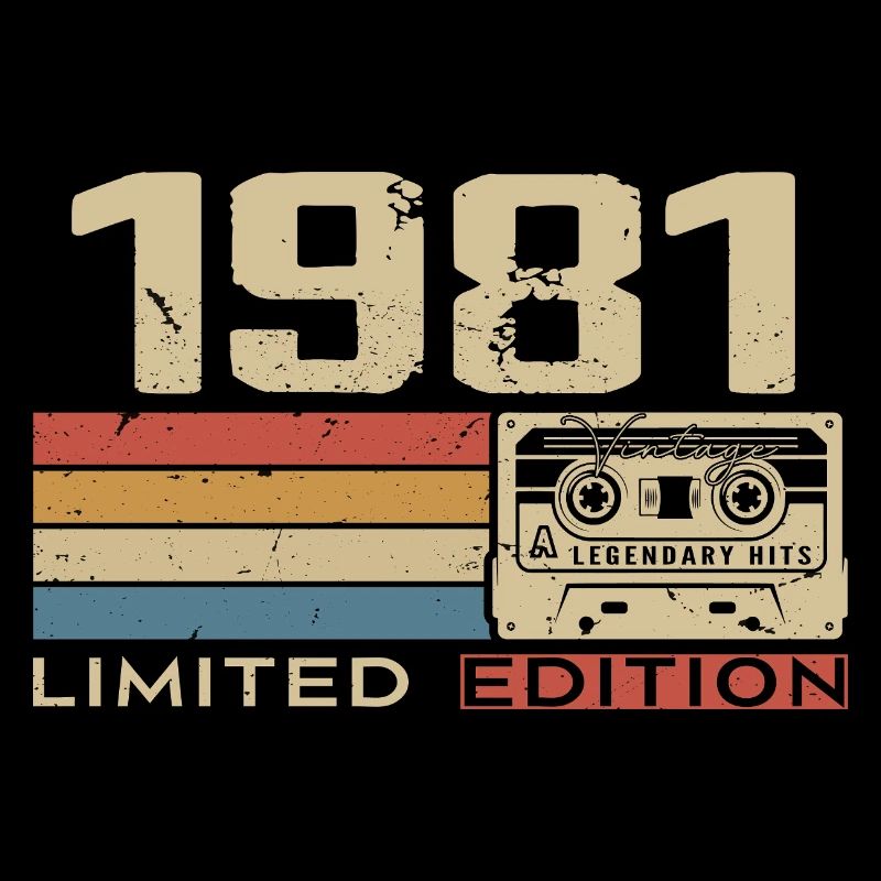 Légendes 1981 Millésime 1981 Jubilé 1981 vintage 