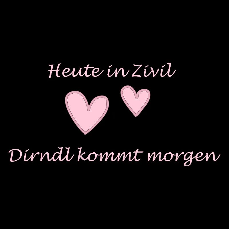 My dirndl is in the laundry