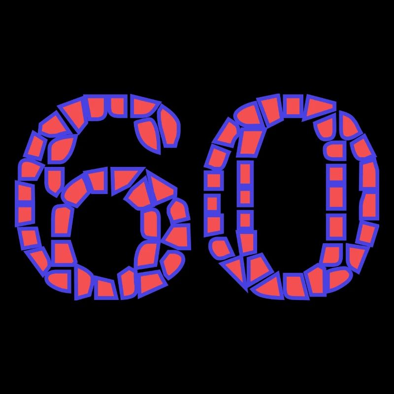 60. 60 ANS. 60e ANNIVERSAIRE. ANNIVERSAIRE 60 ANS.