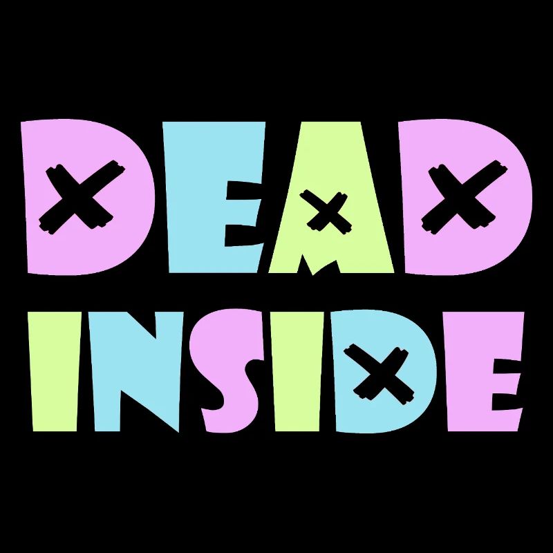 Dead Inside Kawaii Emo Punk Rock Anime Gothic Goth