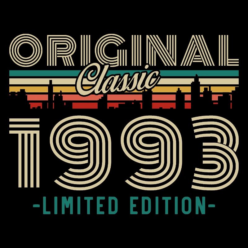 Original 1993 Vintage Retro Geburtstagsgeschenk