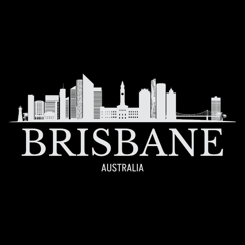 Brisbane Skyline, Brisbane, Australien
