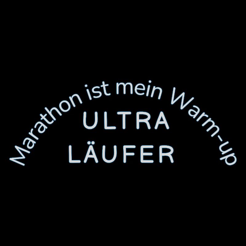 Ultramarathon Motif Statement Funny Uthra Runner