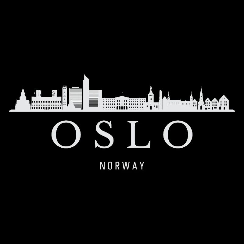 Oslo Skyline, Oslo Norway