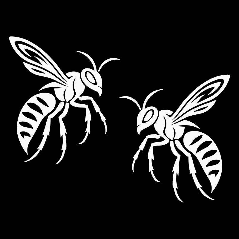 Biene Wespe