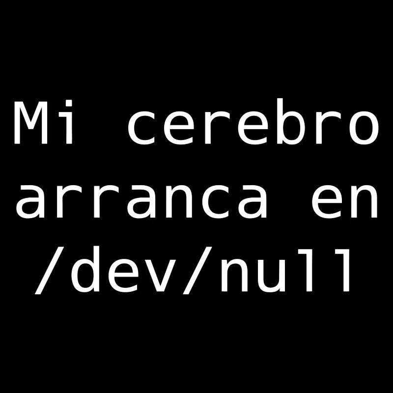 Mon cerveau commence dans /dev /null
