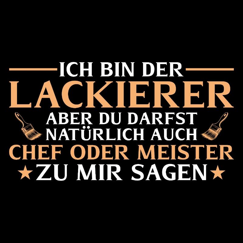Lackierer Chef oder Meister - Maler