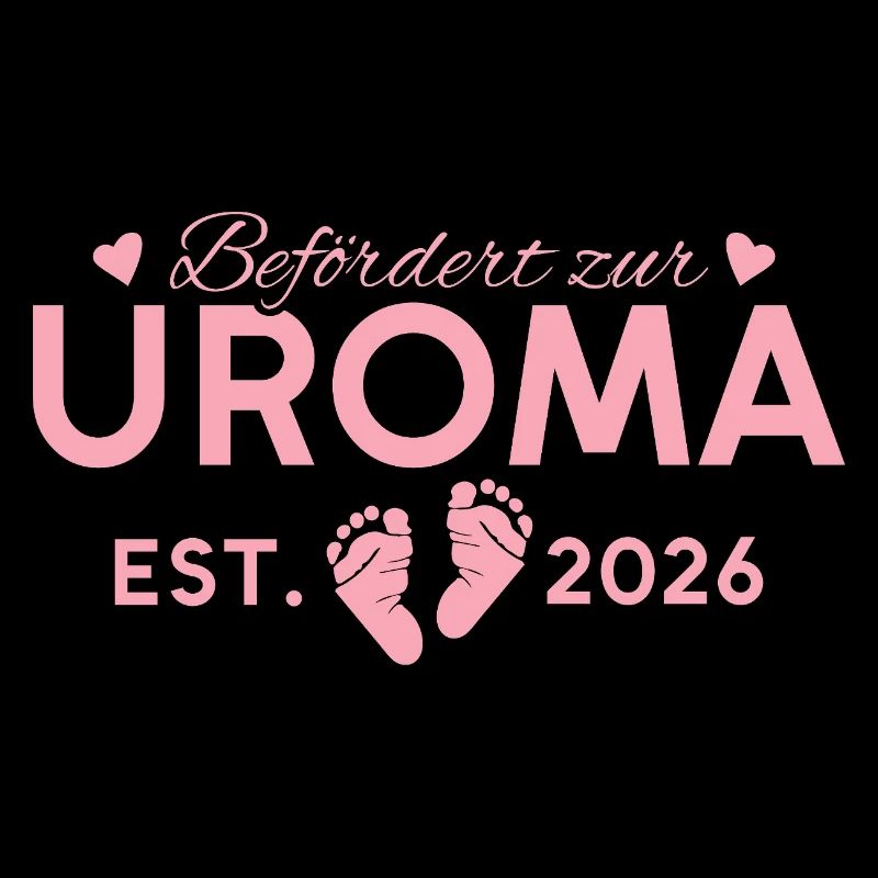 Befördert zur Uroma 2026 Urgroßmutter