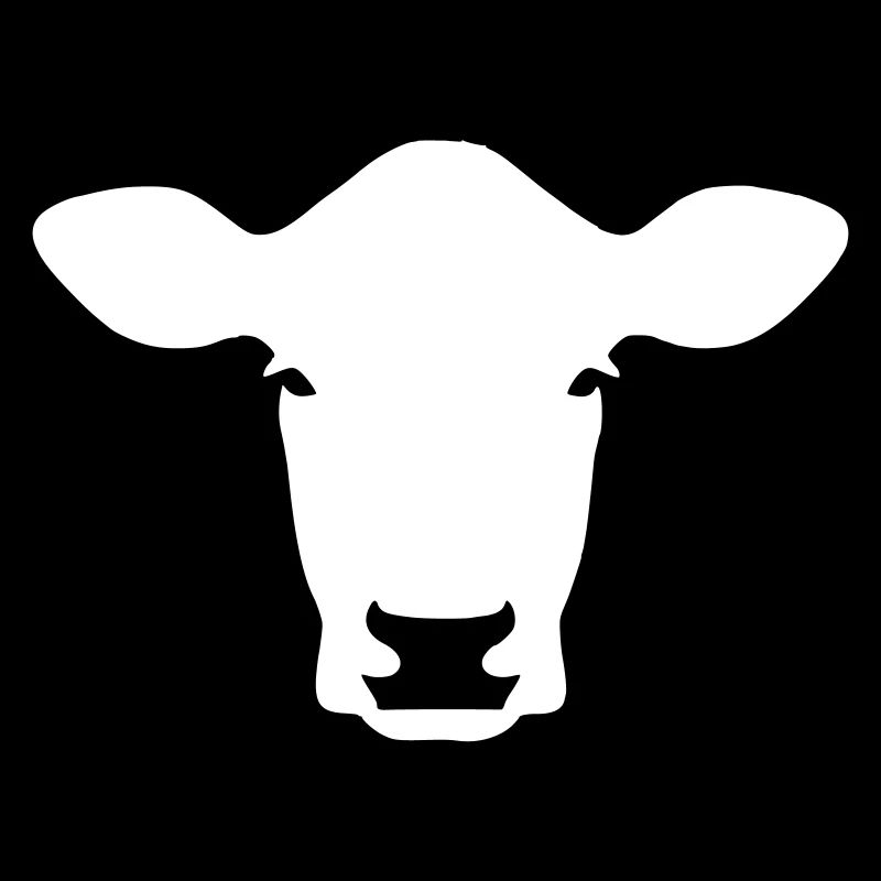 Icône de tête d’animal de ferme de vaches Icône