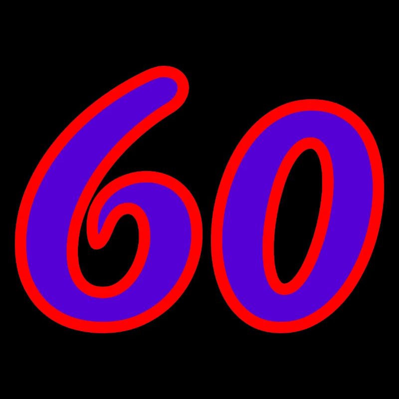 60. 60 ANS. 60e ANNIVERSAIRE. ANNIVERSAIRE 60 ANS.