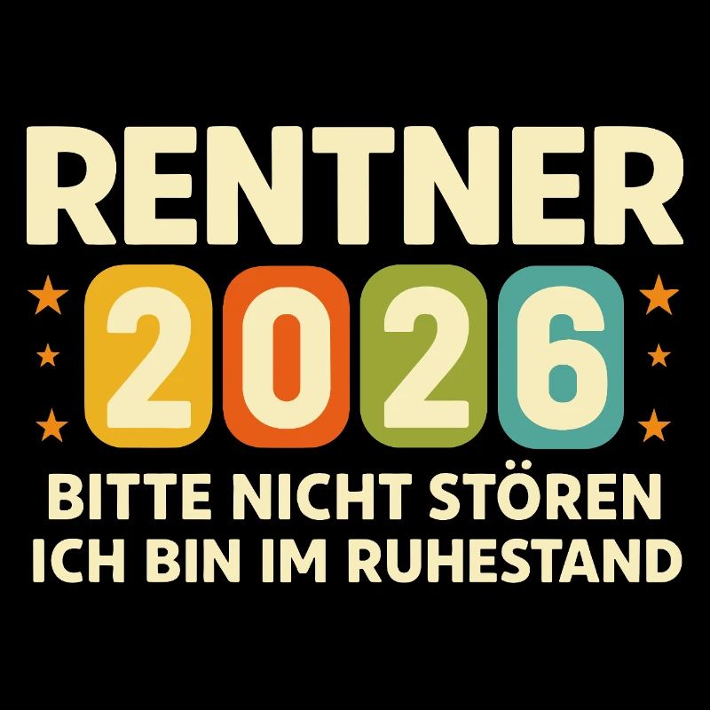 Pensioners 2026 Retirement Please Do Not Disturb
